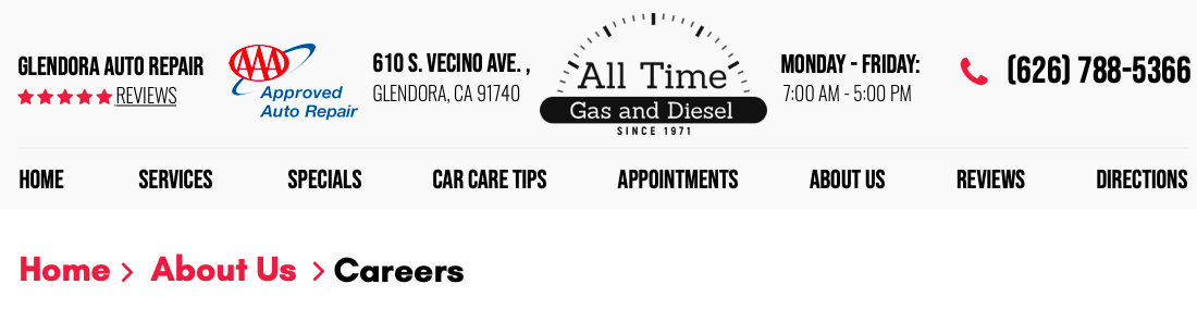 All Time Gas and Diesel Repair